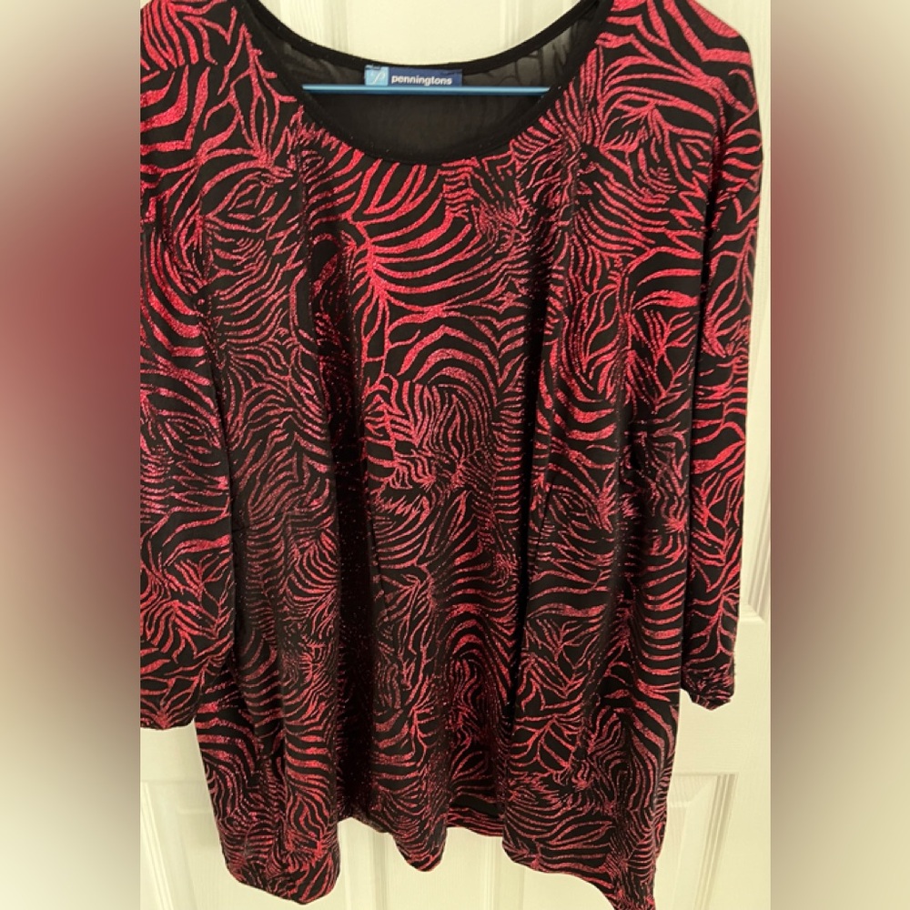 Dressy women’s plus size top